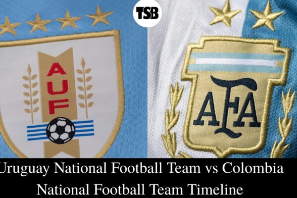 Uruguay National Football Team vs Colombia National Football Team Timeline