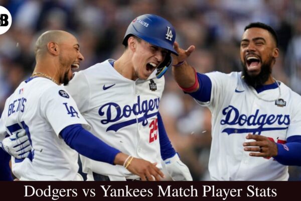 Dodgers vs Yankees Match Player Stats