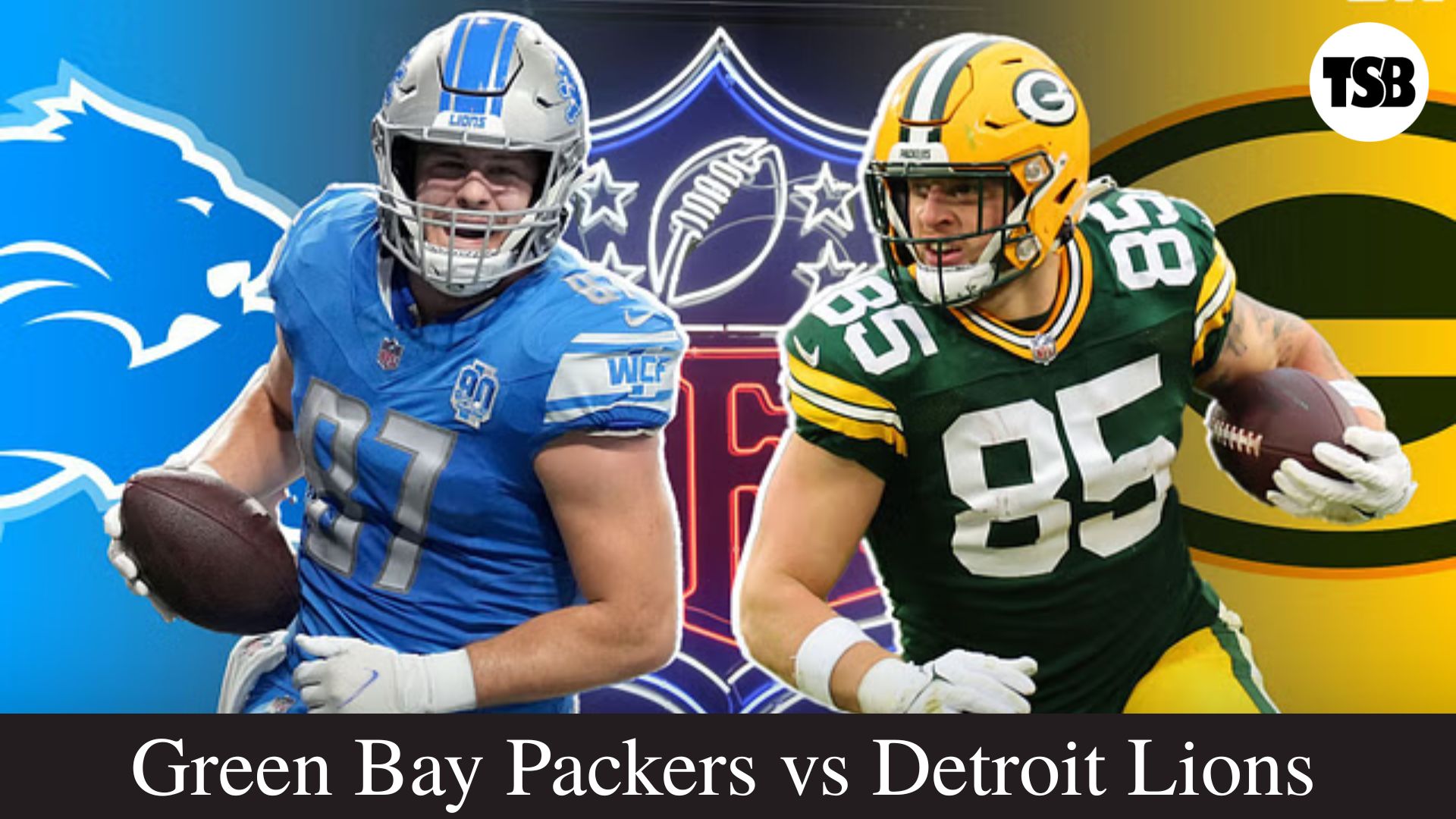Green Bay Packers vs Detroit Lions