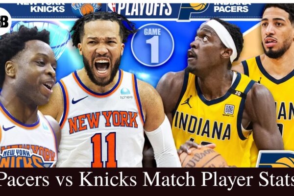 Pacers vs Knicks Match Player Stats