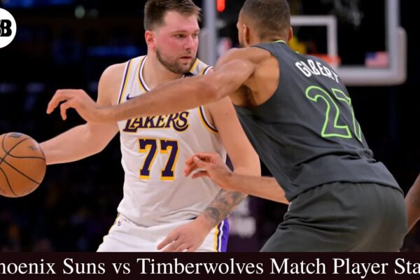 Phoenix Suns vs Timberwolves Match Player Stats